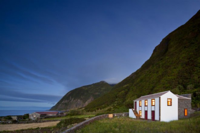 Environmental Interpretation Centre, São Jorge Island, Ana Laura Vasconcelos, historic renovation, green renovation, environmental center, portugal