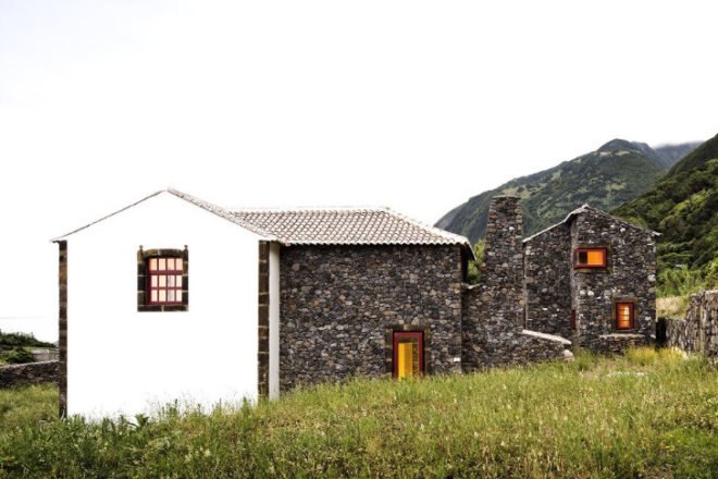 Environmental Interpretation Centre, São Jorge Island, Ana Laura Vasconcelos, historic renovation, green renovation, environmental center, portugal