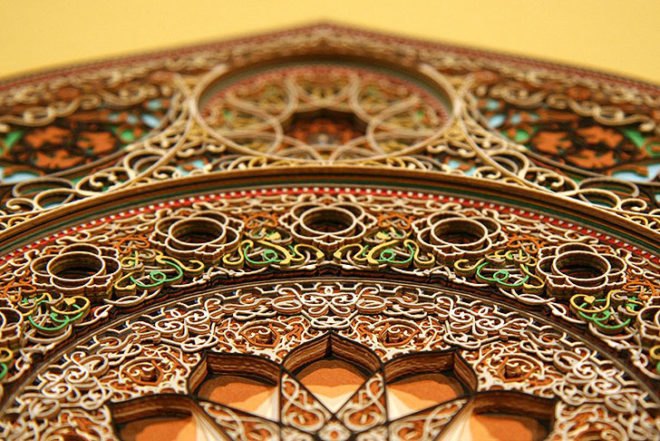 Eric Standley, paper cut, paper sculptures, biodegradable, laser-cut, Art, Green Materials, Recycling / Compost
