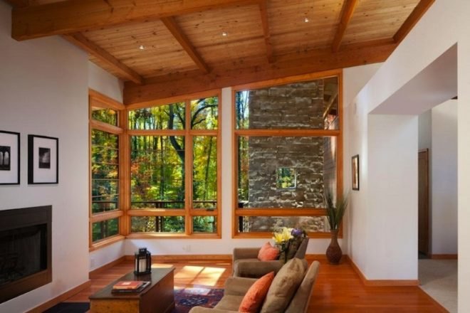 EV, electric vehicle, LEED, Greenland Residence, Georgia, Atlanta, Studio One Architecture, Geothermal, PV, solar power, photovoltaic power, recycled materials, daylighting, energy efficient materials, wood, green design, sustainable design, eco-design