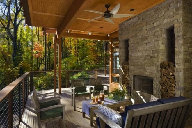 EV, electric vehicle, LEED, Greenland Residence, Georgia, Atlanta, Studio One Architecture, Geothermal, PV, solar power, photovoltaic power, recycled materials, daylighting, energy efficient materials, wood, green design, sustainable design, eco-design