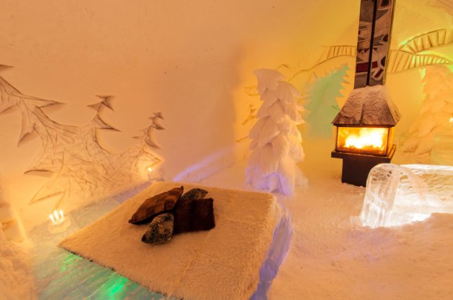 green design, eco design, sustainable design, Ice hotel, hotel de glace canada, Quebec City tourism, Jules Verne, Journey to the Center of winter