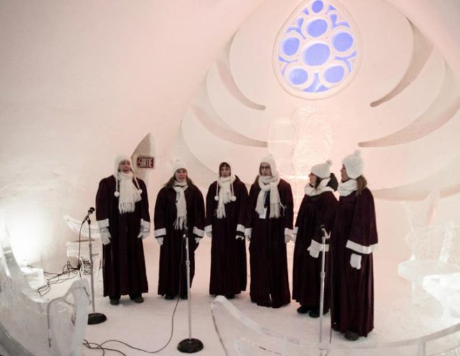 green design, eco design, sustainable design, Ice hotel, hotel de glace canada, Quebec City tourism, Jules Verne, Journey to the Center of winter