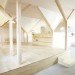 Y beams, hanging floors, House H, Hiroyuki Shinozaki Architects, tokyo, Matsudo City, Chiba Prefecture, Japan, green design, sustainable design, eco-design, daylighting, minimalism, Japanese minimalism, urban design, sustainable renovation, green renovation