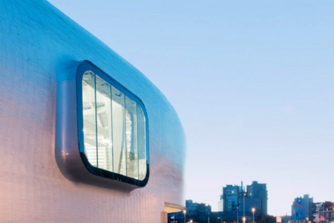 Ice Rink of Liège, l'Escaut, ice rink, belgium, whale shaped ice rink, energy efficient design
