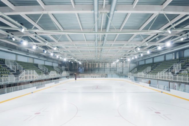 Ice Rink of Liège, l'Escaut, ice rink, belgium, whale shaped ice rink, energy efficient design