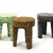 Joost Gehem, dutch design, section c, collaboration o, recycled stools, recycled materials, grind, old stuff, Design Academy of Eindhoven