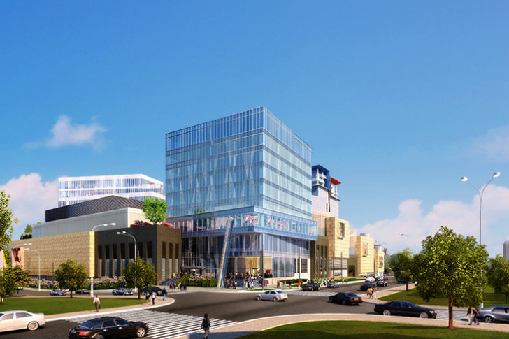 Kuntsevo Plaza, Jerde Partnership, mixed use development, moscow, green design