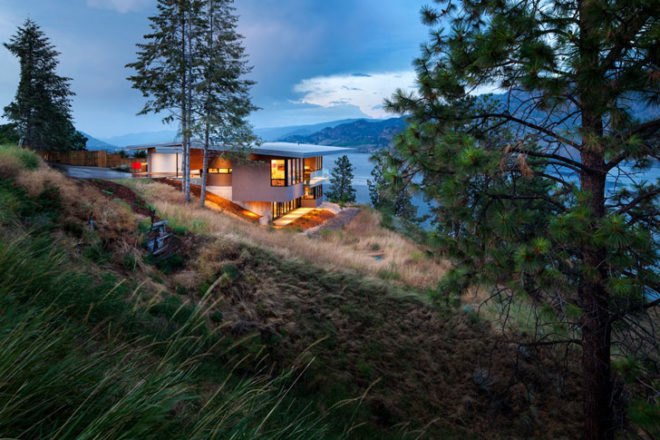 Lefebvre-Smyth Residence, Kaleden, British Columbia, Skaha Lake, single family residence, storm water management, water efficiency, regional materials, daylight, low VOC,