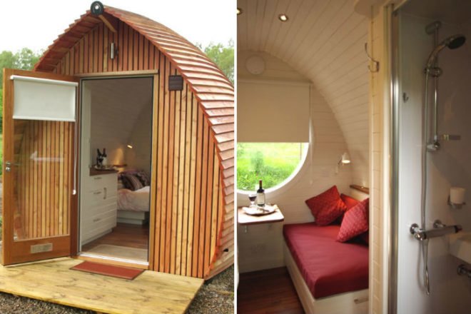 Loch Ness Glamping, Loch Ness, Glamping, eco camping pods, eco hotel, eco B&B, scotland