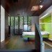 Paris, Maison Escalier, steel, concrete, stairway, Jacques Moussafir, Moussafir Architectes, black locust wood, electronic shutters, daylighting, France