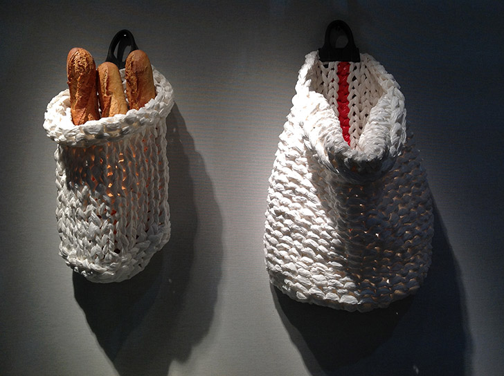 maison et objet, maison et objet 2013, eco design, sustainable design, knitted plastic bags
