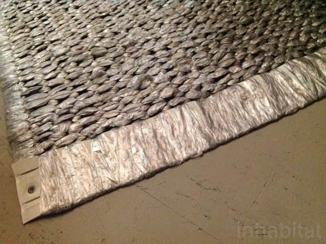 maison et objet, maison et objet 2013, plastic rug, woven plastic rug, eco design
