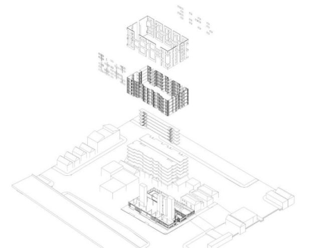 Merritt Crossing, LMS Architects, affordable housing, senior housing, leed platinum, oakland,