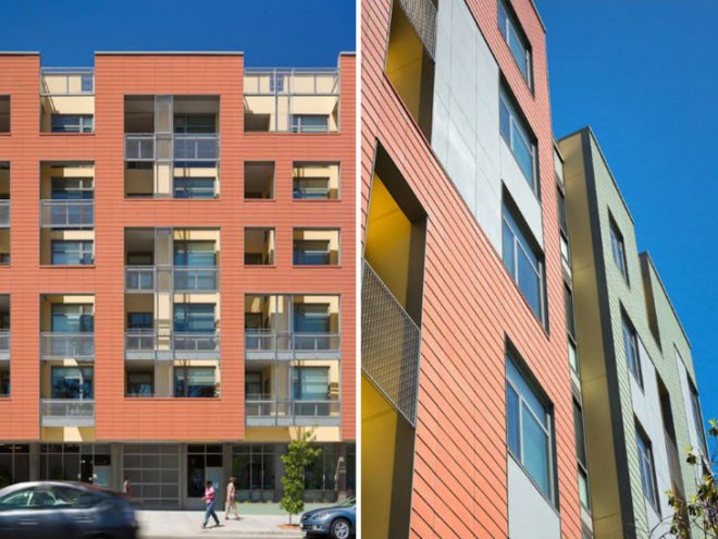 Merritt Crossing, LMS Architects, affordable housing, senior housing, leed platinum, oakland,