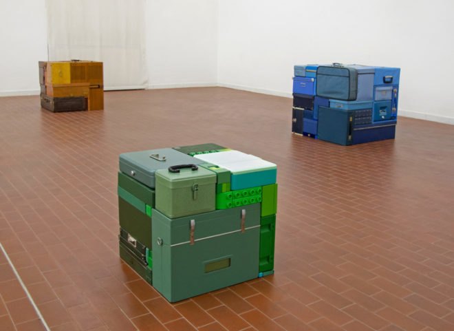 green design, eco design, sustainable design, Michael Johansson, Tetris, found object sculptures, tetris sculptures, recycle art