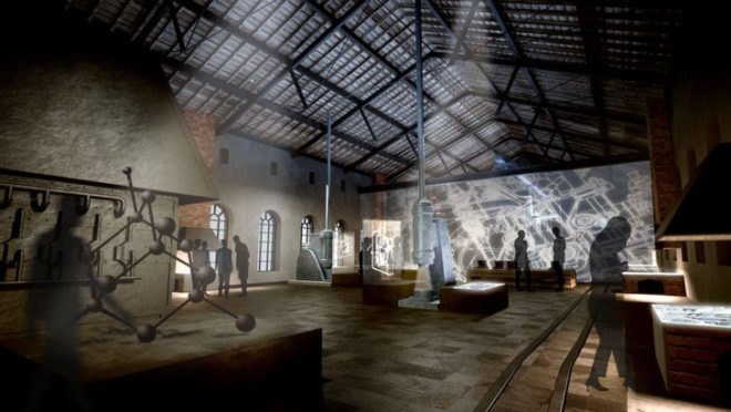 Walbrzych, Poland, Adaptive reuse, coal mine, Stara Kopalnia, Nizio Design International, museum, design studio, amphitheatre, gallery