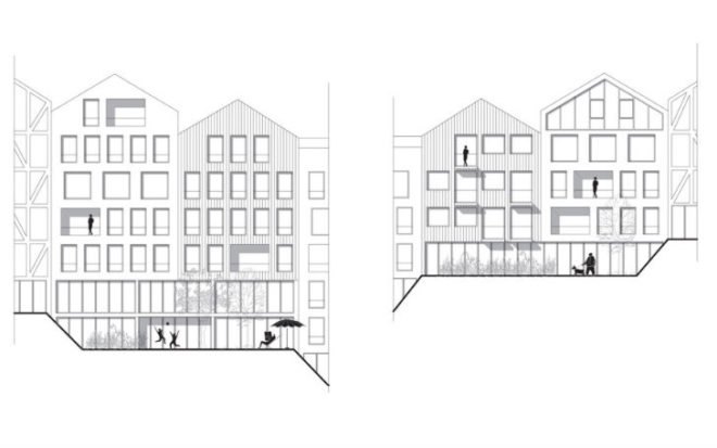 Parkhill Project, Nice Architects, bratislava, slovakia, urban design, urban park, mixed use development, 2ka landscape architects