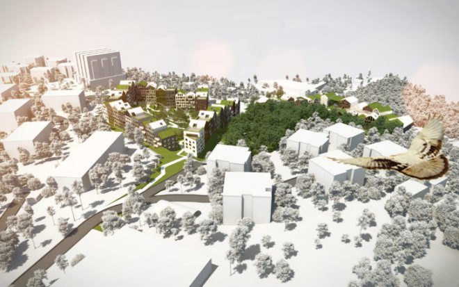 Parkhill Project, Nice Architects, bratislava, slovakia, urban design, urban park, mixed use development, 2ka landscape architects