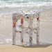 recycled plastic bags, plastic bag repair, stool fixed with plastic bags, Hongtao Zhou, recycled plastic, green art, eco art, green design, sustainable design, hawaii, pacific garbage patch, plastic oceans, green interiors, green furniture, recycled furniture