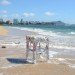 recycled plastic bags, plastic bag repair, stool fixed with plastic bags, Hongtao Zhou, recycled plastic, green art, eco art, green design, sustainable design, hawaii, pacific garbage patch, plastic oceans, green interiors, green furniture, recycled furniture