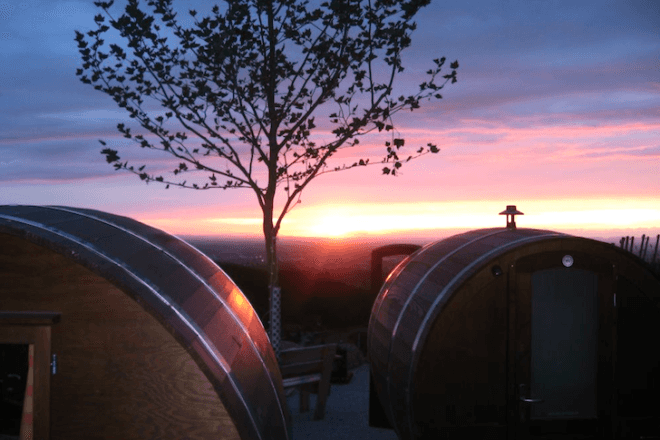 Germany, The Black Forest, Schlafen im Weinfass, wine barrel rooms, wine barrel hotel, vineyards, wine-making, Sasbachwalden, Air BnB, funky hotel, recycled wine barrels, recycled materials, green design, sustainable design, eco-design, eco-tourism, sustainable tourism