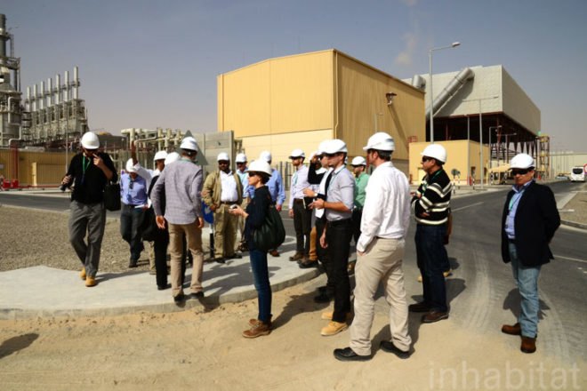 Shams Power Company Process Engineer Abdulaziz Al Obaidli, Masdar Clean Energy Director Bader Saeed Al Lamki, and Shams Power Company General Manager Yousif Al Ali Clean Technica (http://s.tt/1yrHE) Read more at http://cleantechnica.com/2013/01/14/inside-the-worlds-largest-single-unit-solar-power-plant-cleantechnica-exclusive/#QKIpVZiVUqycoqQG.99