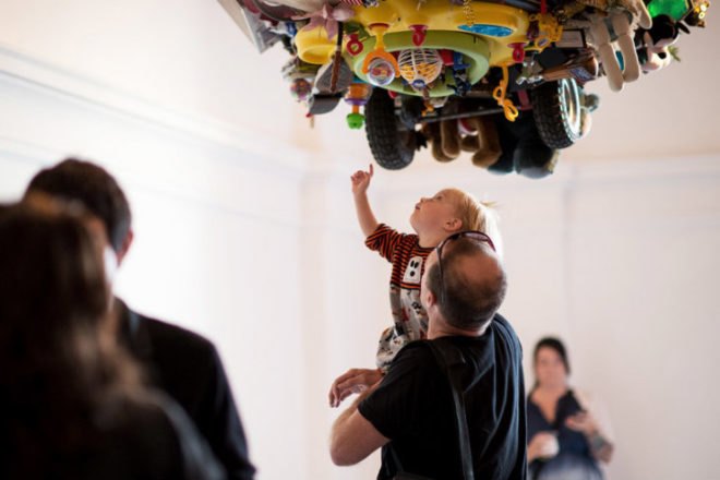 Small Moons, suttonberesculler, land of tomorrow, artwithoutwalls, louisville, eco art, green art, discarded objects