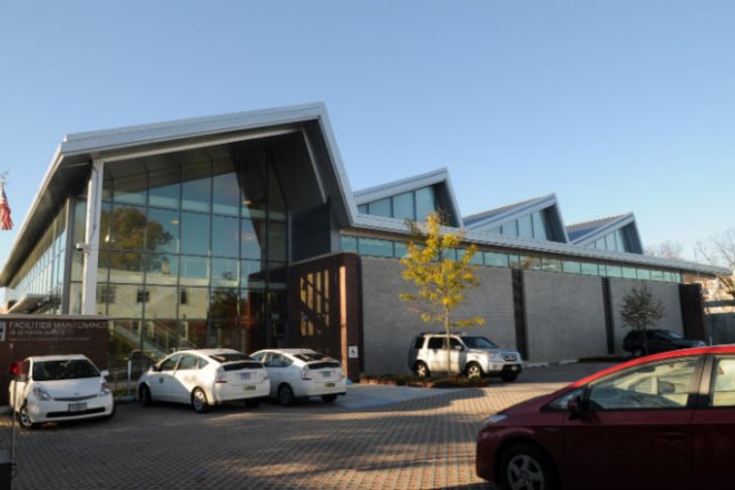 Sunrise Facilities Maintenance Yard, Gruzen Samton IBI Group, sunrise yards, leed platinum, dot maintenance facility, queens