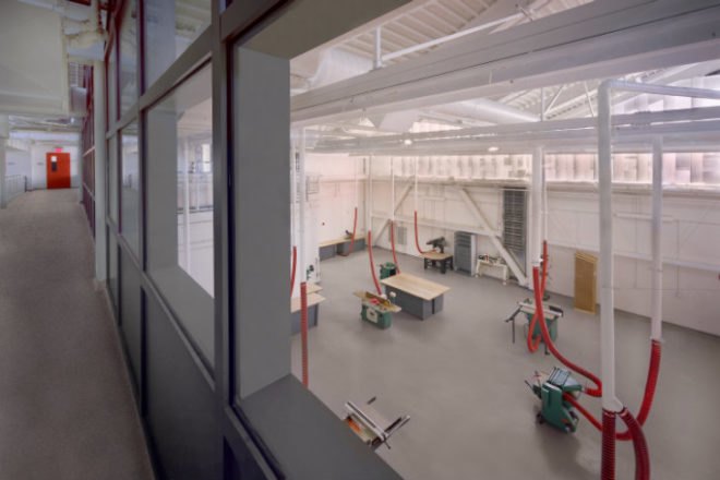 Sunrise Facilities Maintenance Yard, Gruzen Samton IBI Group, sunrise yards, leed platinum, dot maintenance facility, queens