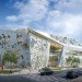 green design, eco design, sustainable design, north west china, Islamic design, Sure architecture, Yinchuan Exhibition Center, polyhedron building, arabic axis, chinese arabic style, double skinned facade