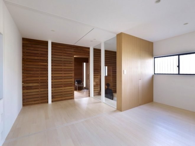 daylighting, switch box, deck lumber, japanese design, japanese architecture, green renovation, natural ventilation, adaptive reuse, mixed use home, home office, japan, Naf Architect and Design, sustainable design, green design