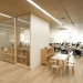 Kengo Kuma Architects, Tokyo, Japan, Teikyo University Elementary School, green design, sustainable design, eco-design, Japanese design, solar gain, energy efficiency, daylighting, rainwater harvesting system, recycled materials, urban design,