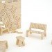 pop up, sustainable design, Japan, BAKOKO, Timber Cafe, sustainable timber, laminated timber, furniture cut out of walls, CNC, CAD, flatpack, shipping container, sustainable design, eco-design, green design