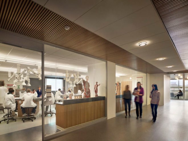Einhorn Yaffee Prescott Architecture and Engineering, P.C, University of Scranton, Loyola Science Center, LEED-certified, green building, informal learning environments, energy efficiency, collaboration, scientific research, architecture,