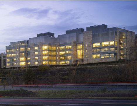 Einhorn Yaffee Prescott Architecture and Engineering, P.C, University of Scranton, Loyola Science Center, LEED-certified, green building, informal learning environments, energy efficiency, collaboration, scientific research, architecture,