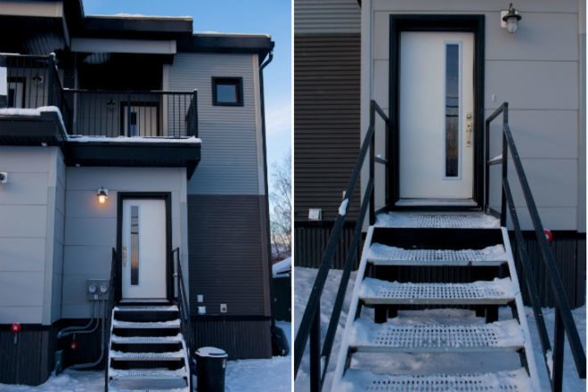 Yellowknife Duplex 2, SMPL Design Studio, modhome developments, prefab, northwest territories, energy efficient home