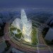 green design, eco design, sustainable design, Zaha Hadid, Zaha Hadid copy, pirated Zaha Hadid design, Wangjing Soho, Meiquan 22nd Century, Chongqing Meiquan