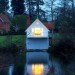 alex cochrane architects, green renovation, eco restoration, victorian boathouse, timber balcony, sustainable design, green architecture