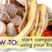 naturemill, composting, compost, freeser compost, hot to start a compost, compost ideas, compost in an apartment, compost in a small space, sotring your organic scraps, storing your compost scraps, diy compost