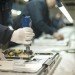 Electronics Manufacturing, production line, Apple computers, electronics factory,