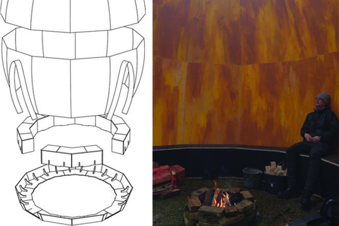 Fire Shelter: 01, Shjworks, Simon Jensen, Copenhagen, Sydhavnstippen