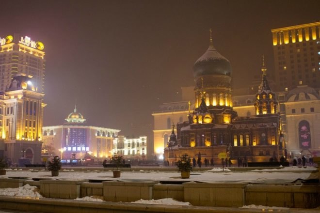 Harbin Ice Festival, china light snow festival, ice festival, sustainable art, ice artwork, green design