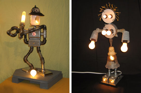 Lamp Revival, lamps, recycled lamps, DIY lamps, custom lamps