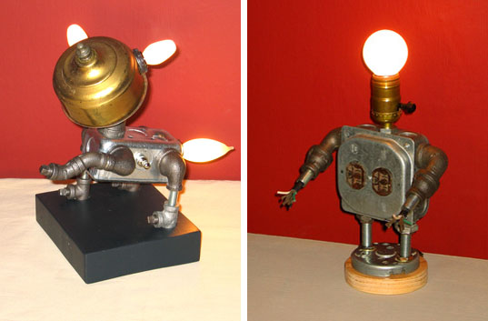 Lamp Revival, lamps, recycled lamps, DIY lamps, custom lamps