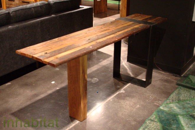 Las Vegas Market, Sustainable Furnishings, Green Furniture, Eco Home, four hands, recycled metal, salvaged aluminium, airplane wings, green metal furniture