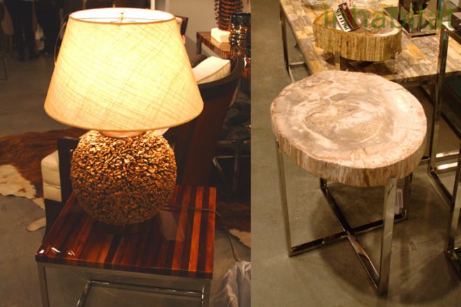 Las Vegas Market, Sustainable Furnishings, Green Furniture, Eco Home, Coconut, Petrified Wood, Leaf Resin