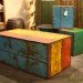 Las Vegas Market, Sustainable Furnishings, Green Furniture, Eco Home, oil drum furniture, salvaged materials, pangaea collection