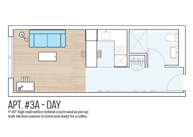 adAPT NYC competition, NYC design competition, mayor Bloomberg, Monadnock Development, Actors Fund HDC, nARCHITECTS, micro-apartments NYC, My Micro NY, prefab architecture, modular building NYC, prefab building, n architects