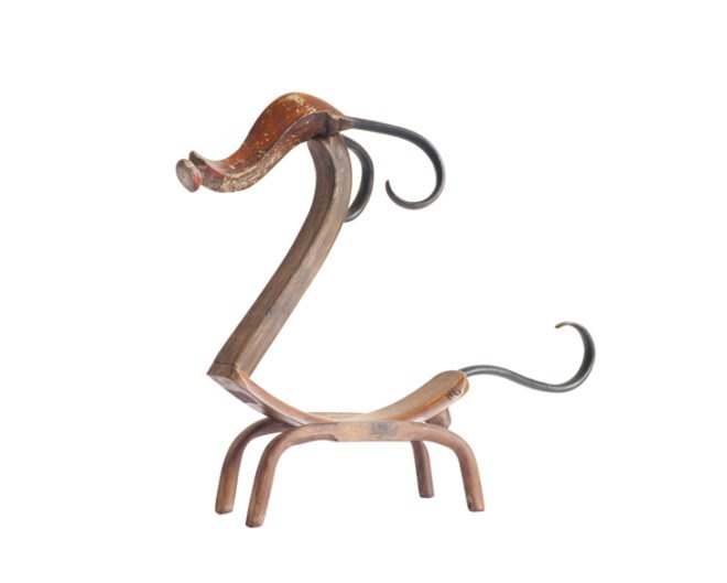 marc sparfel, animals, furniture, sculpture, recycled, repurpose, wood, metal